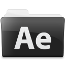 Folder Adobe After Effects Icon 128x128 png